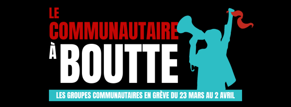 COMMUNIQUÉ - 46 organismes communautaires du BSL en grève pour deux semaines !